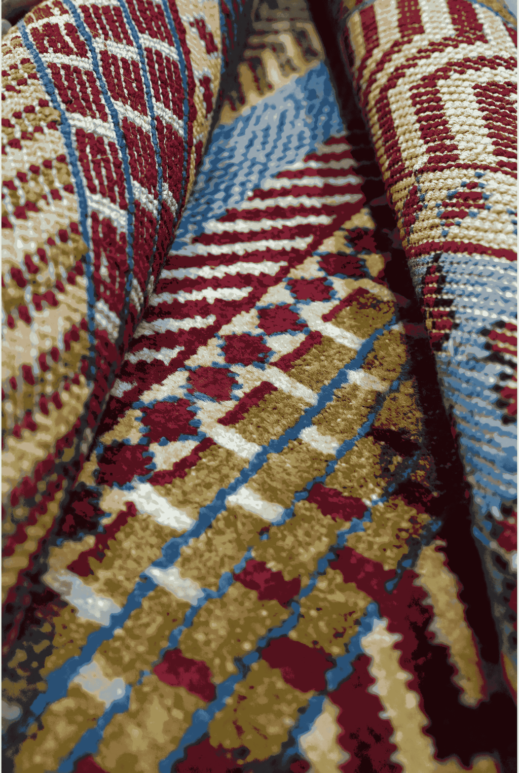 4x6 Modern Moroccan Hand-knotted Carpet