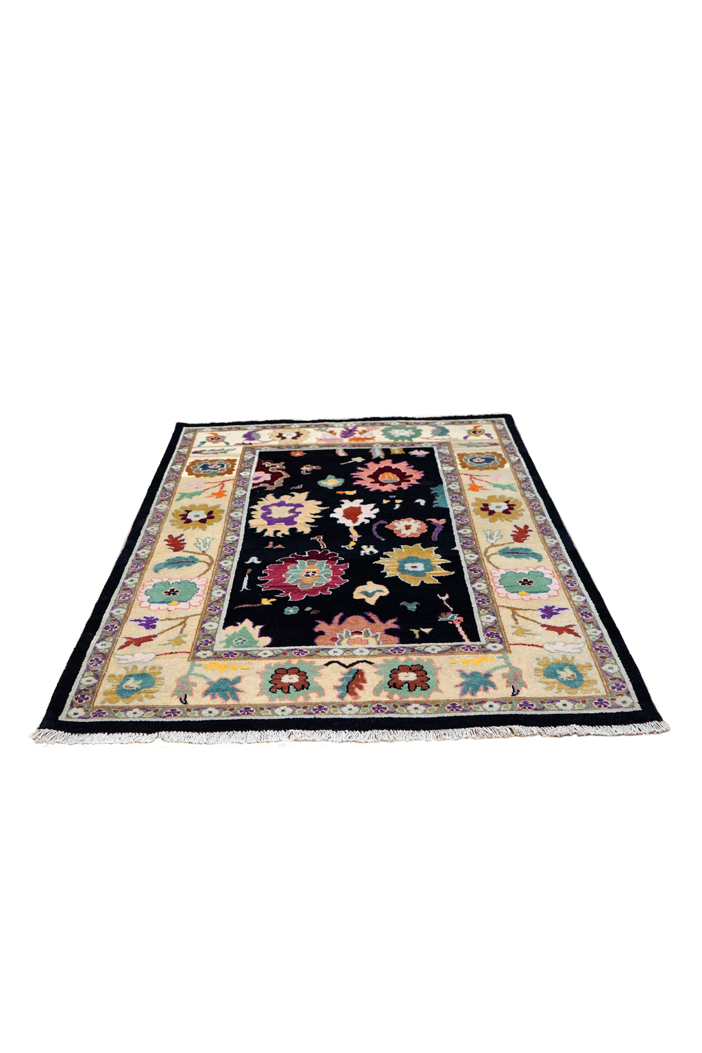 5x7.75 feet Chobi Hand-Knotted Carpet