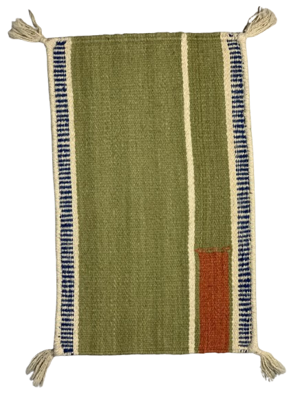 Rustic Farmhouse Handwoven Dining Mat